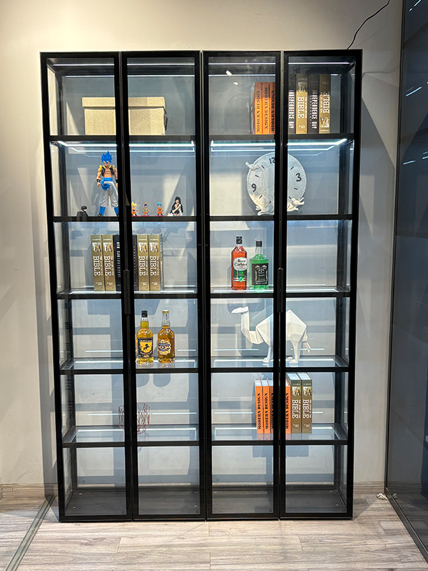 Aluminum Bookshelf